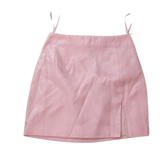 Runaway The Label Astrid Top and Mini Skirt Set In Bubble Gum Pink. Size XS. NEW - Picture 4 of 10